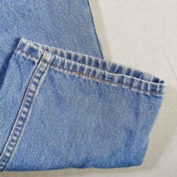 Levi's 516 jeans men's size W34 X L30 medium washed blue slim fit straight - Picture 9 of 12